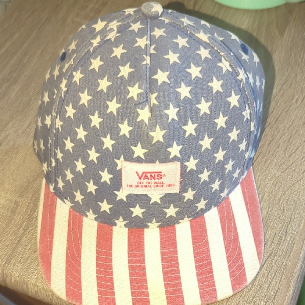 Vans Kids' Patriotic Star and Stripe Hat